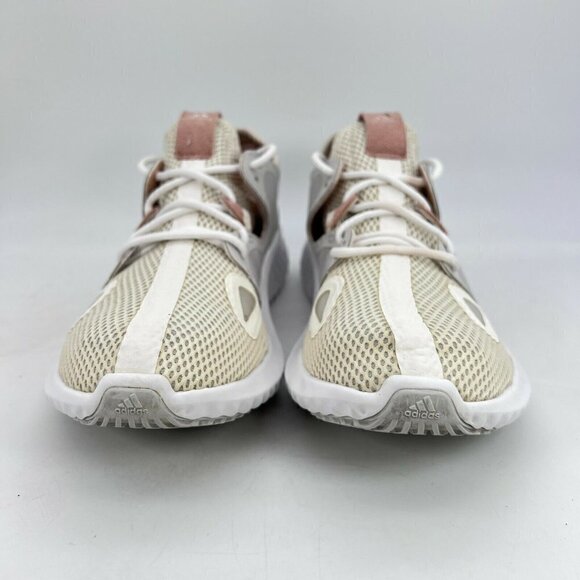 Adidas Run Lux Clima Off White Grey Ash Pearl Women Running Shoes CQ0595 Size 10 - Picture 3 of 12